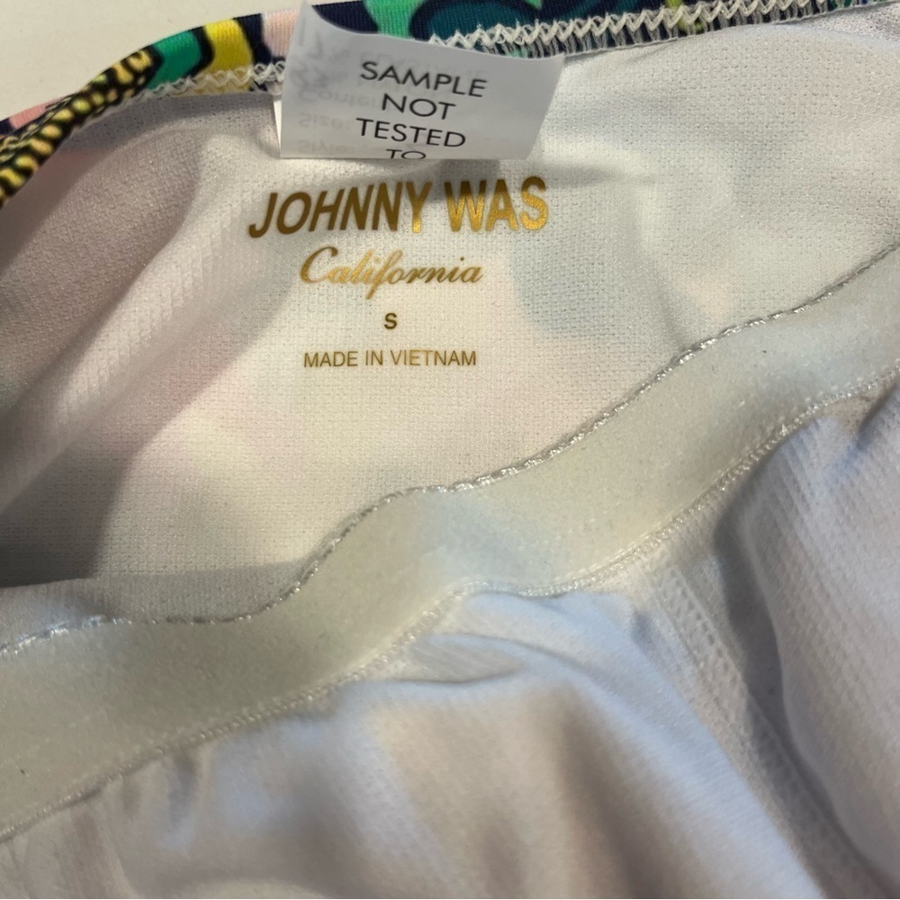 Johnny Was Layla Spaghetti Strap One Piece Floral Swimsuit Sm - Picture 9 of 12